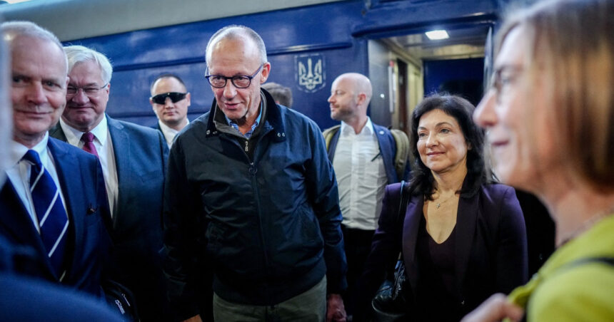 cancelarul german friedrich merz in vizita la kiev daca rusia nu este oprita masinaria de razboi se va intoarce impotriva noastra 6ac1f9351d058
