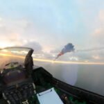 foto imagini spectaculoase de la misiunea de sambata cand doua drone au fost doborate de avioane f 16 deasupra marii negre 6ad49866984df