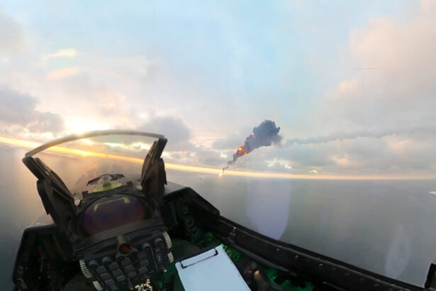 foto imagini spectaculoase de la misiunea de sambata cand doua drone au fost doborate de avioane f 16 deasupra marii negre 6ad49866984df