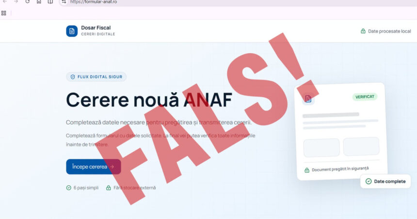 tentative de frauda in numele anaf escrocii cer cnp uri si informatii bancare ce trebuie facut daca ai accesat un site fals 6ad1e7571610b