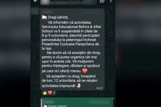 video after school inchis pentru ca profesorii pleaca in pelerinajul de sf parascheva mesajul a starnit furie o atitudine de dispret 6abf52cf18d38